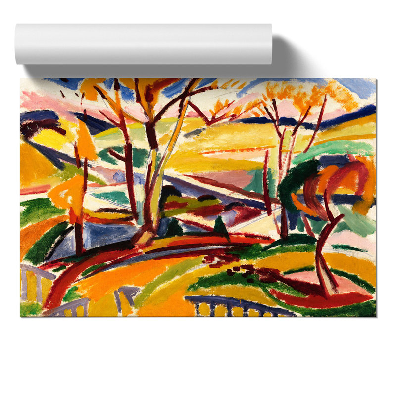 Valley Falls 1 Piece Painting, 21cm H x 30cm W x 0.1cm D
