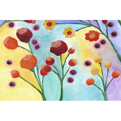 Jambalaya Floral II by Regina Moore - Wrapped Canvas Painting
