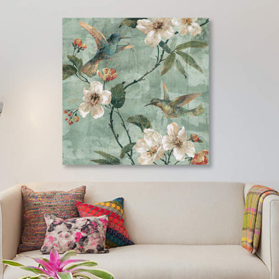 Gilded Storm III by Chris Paschke - Print on Canvas