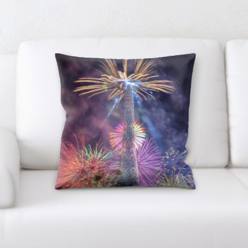 Microsuede Throw Pillow