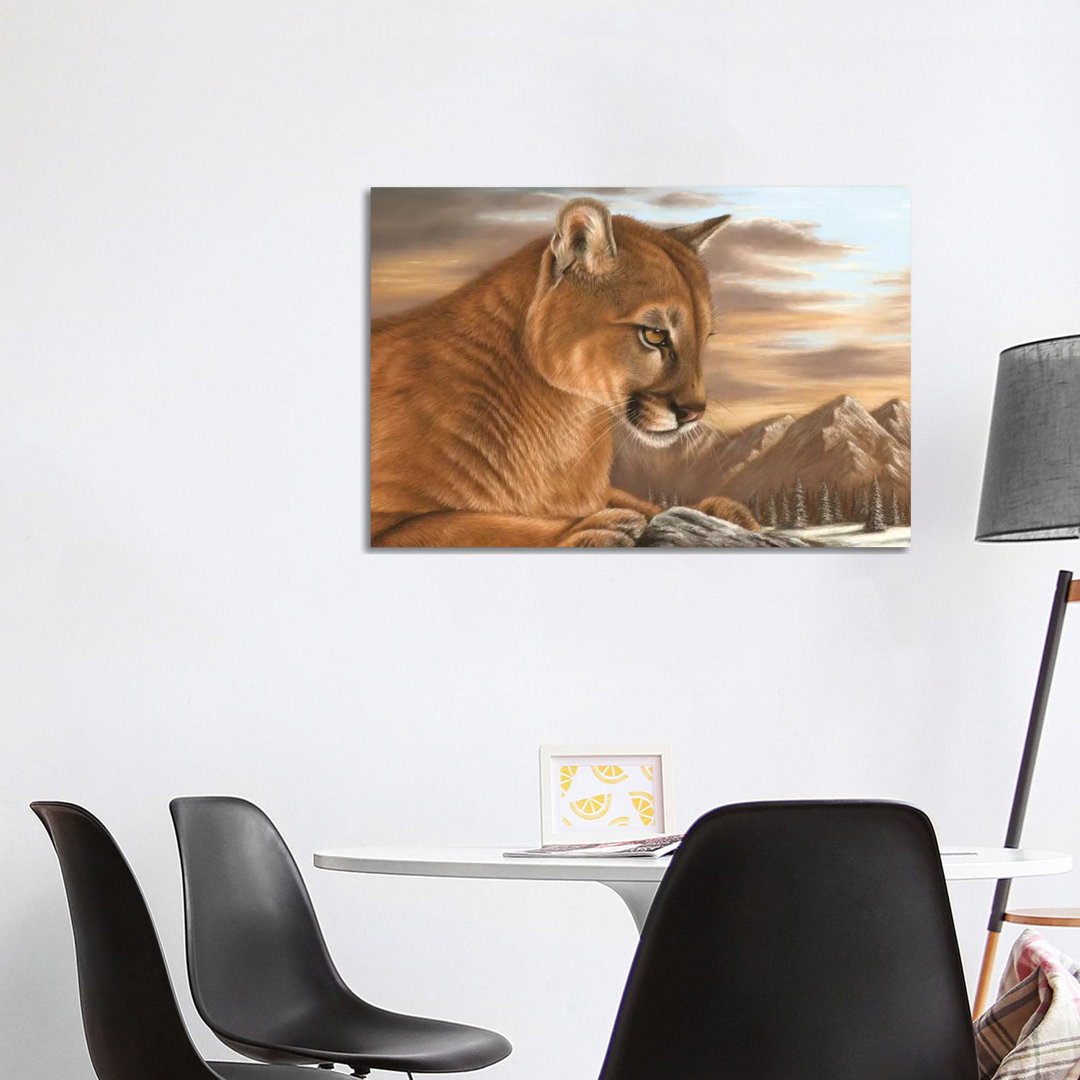 Puma von Richard Macwee - Galerie-verpackte Leinwand Giclée auf Leinwand