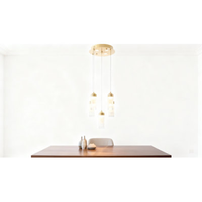 Lustre en cristal Aurelia Cascade
