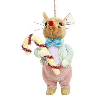 Ensemble de 6 souris avec canne en bonbon
