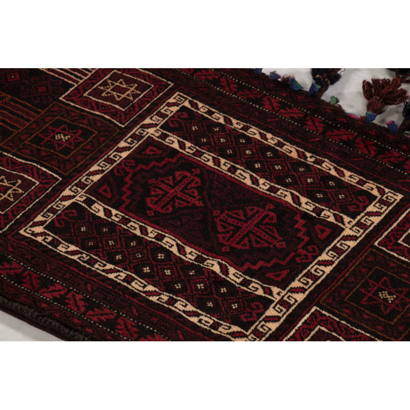 Antique Hand Knotted Wool Area Rug