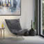 Fauteuil gonflable Shar Pei gris anthracite-161356271