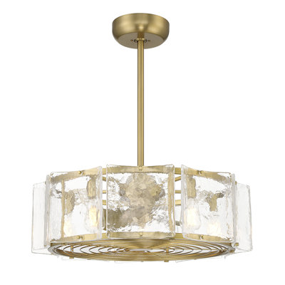 Genry 5-Light LED Fan D'Lier