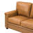 Ansela 77.2" Genuine Leather Square Arm 3-Seat Sofa-82749509