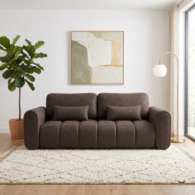 3 Seater Sofa Bed with Cushions