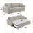 Conan 89'' Square Arms Sleeper