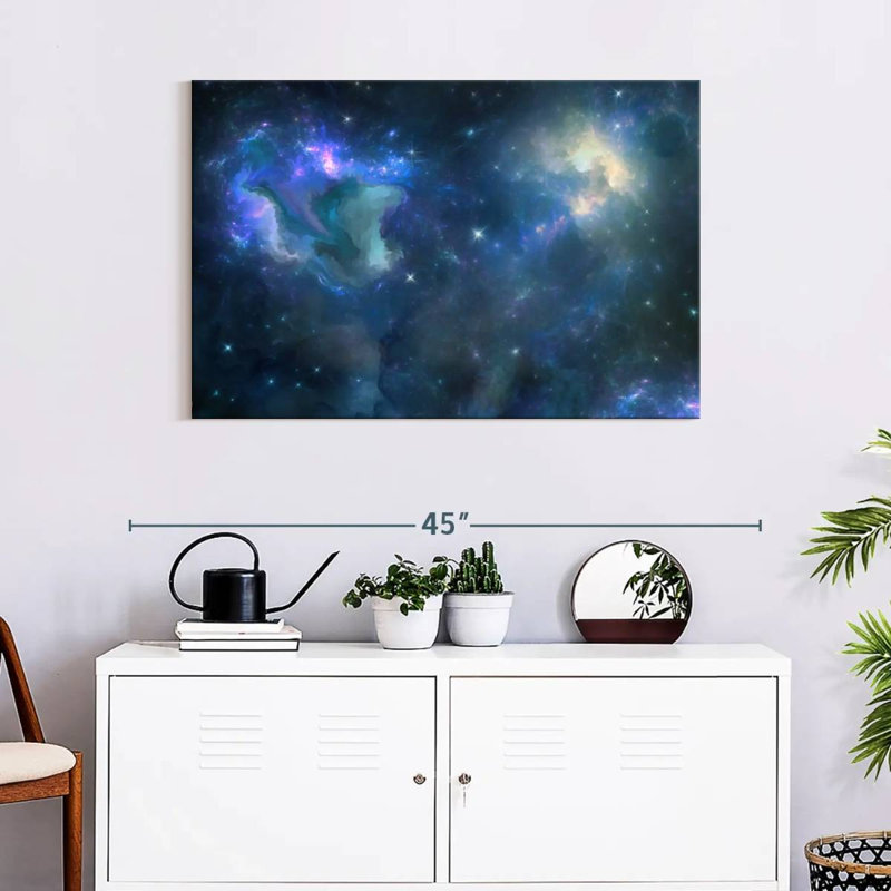 Oberle Space Nebula, 24" H x 36" W