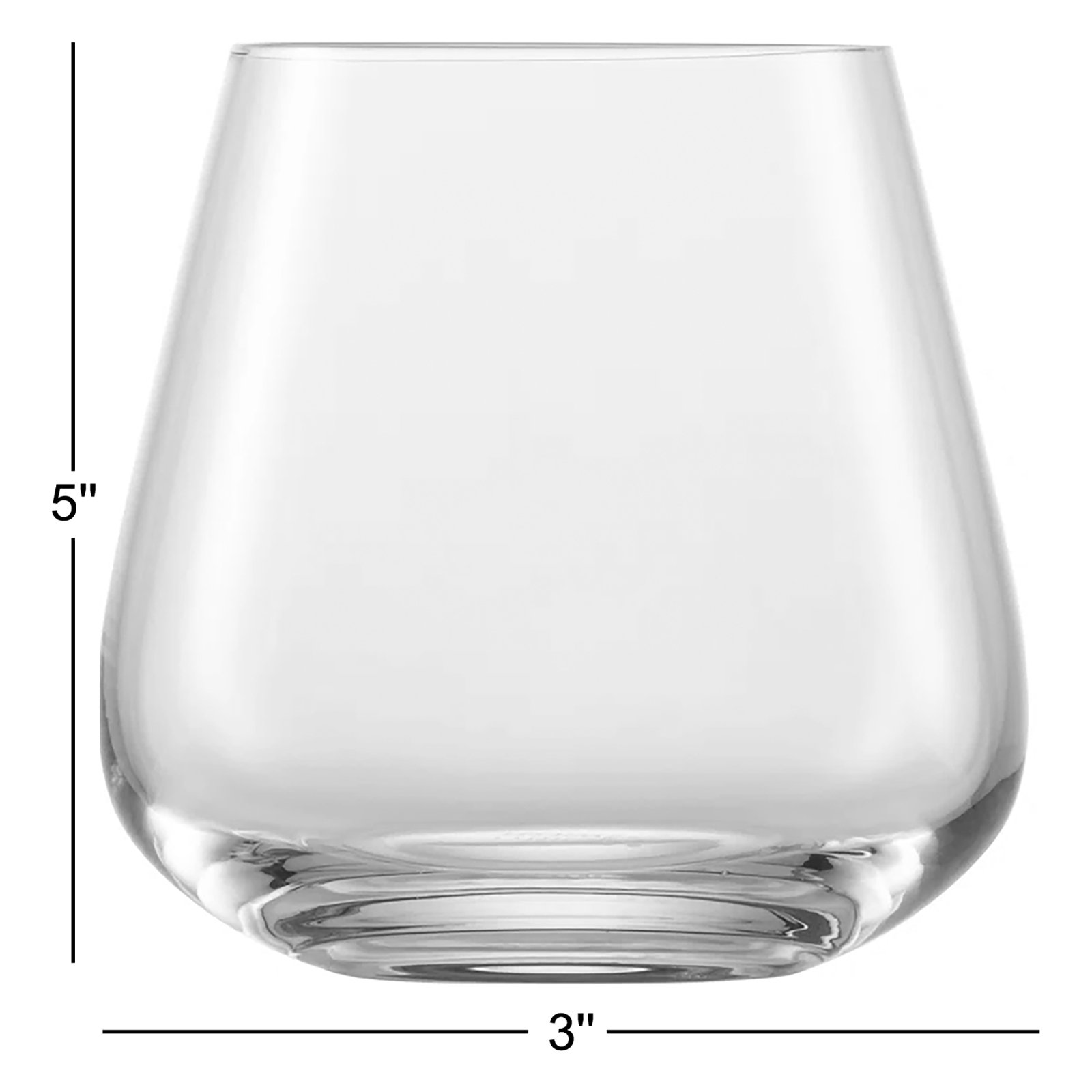 Vervino Crystal Whiskey Glass, 13.5 Oz