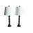 Ensemble de lampes de table 26 po Dijonae-16876005-16876006