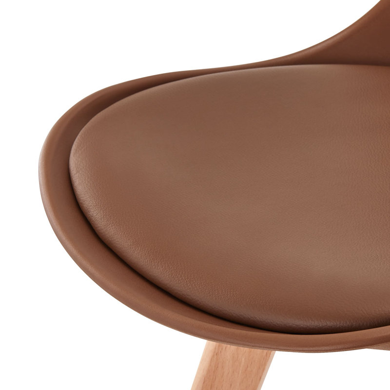 Knutsford Kitchen Dining Chair, Dark Brown, 2