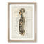 Anatomy Chart in German - Framed Print-55682195-55682196