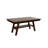 Dining Table 4X Side Chairs 1X Bench 6Pcs Dining Set Transitional Style