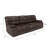 3-Piece Modern Fancy Faux Leather Power Reclining Sofa With Wide Back
