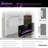 60 inches Electric Fireplace Recessed and Wall Mounted, Fireplace Heater and Linear Fireplace, with Timer, Remote Control, Adjustable Flame Colour, 750w/1500w, Black