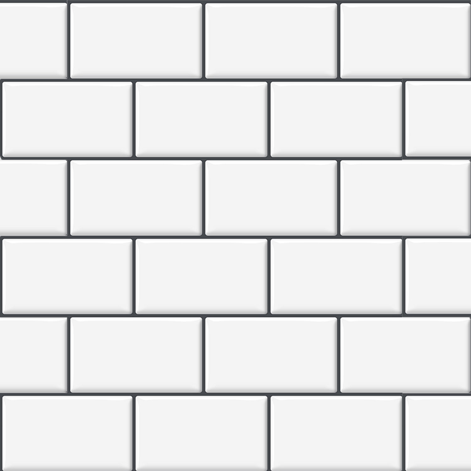 Décor Wow Peel & Stick Backsplash, (8) 12x12-inch Sheet Covers 8 Sq Ft ...