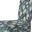 Chaise d'appoint rembourrée Teal & Ivory