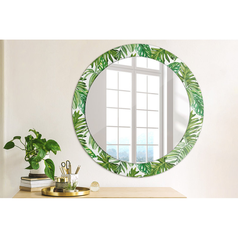Huldar Glass Flat Wall Mirror