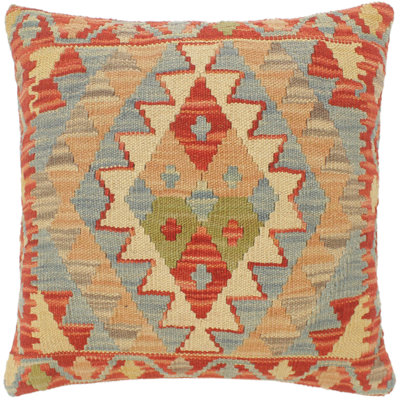 Southwestern Turkish Haines Hand Woven Kilim Pillow