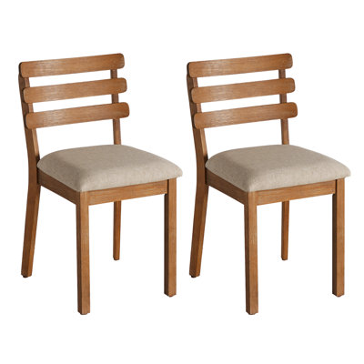 Solid Wood Side Chair by Millwood Pines