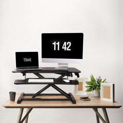 Convertisseur de bureau avec plateau à clavier amovible