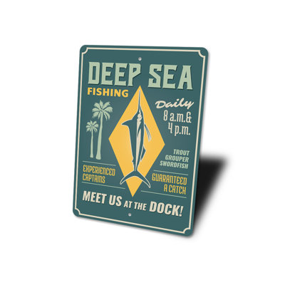Plaque d'espadon en aluminium
