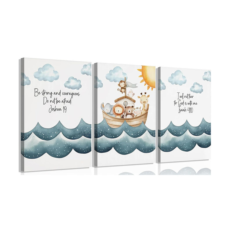 3 Piece Wrapped Canvas Print