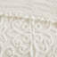 3 couvre-lits en chenille de coton 3 pièces - double / grand, avec 2 taies décoratives, pour une chambre à coucher chaleureuse-120944994-120944991