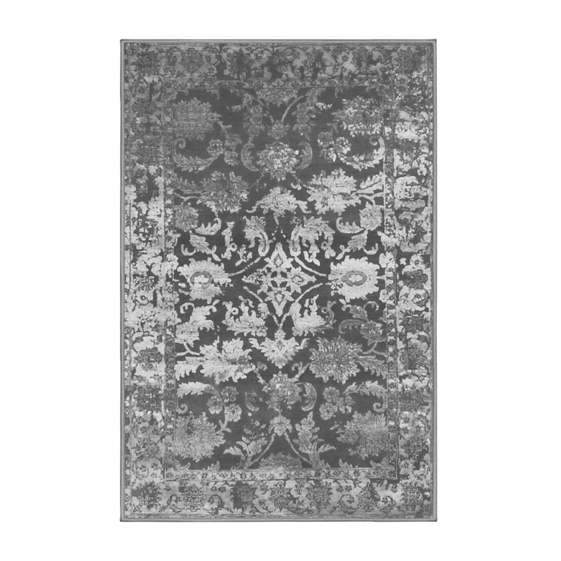 Nialah Performance Oriental Indoor Rug, Runner 2' x 5'