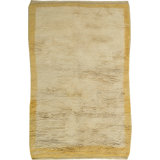 Antique One-of-a-Kind Rectangle 4'3" X 7'5" Hand Knotted Area Rug