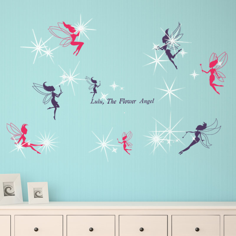 Décalcomanie murale foires et swarovski