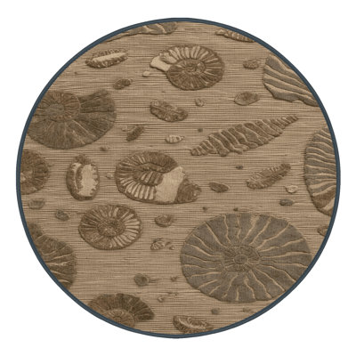 Machine Washable Nature Brown Area Rug