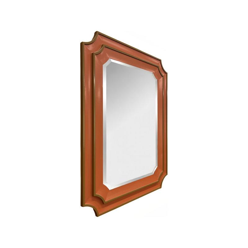 Dante Accent Mirror, Orange
