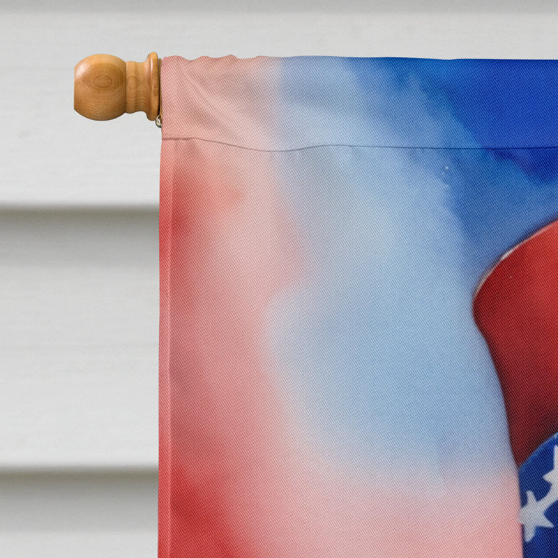 Drapeau patriotique de la maison américaine, Épagneul tibétain