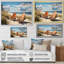 Chaises de plage rétro - impression-611242306-611242311