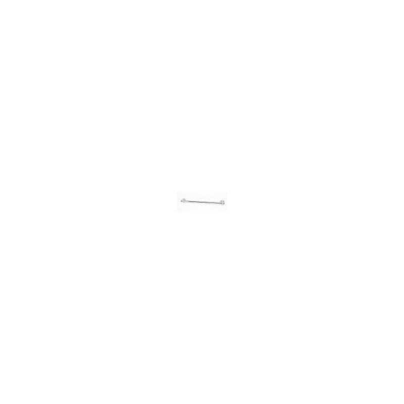 Embassy 24" Grab Bar, Polished Chrome,  3.25" H x 26.5" L x 3.1" D