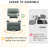 Top Grain Genuine Leather Recliner, Small Swivel Rocker Recliner Chair,manual Recliner Chair For Living Room, Bedroom, Home Theater,rv-Light Green-83795648