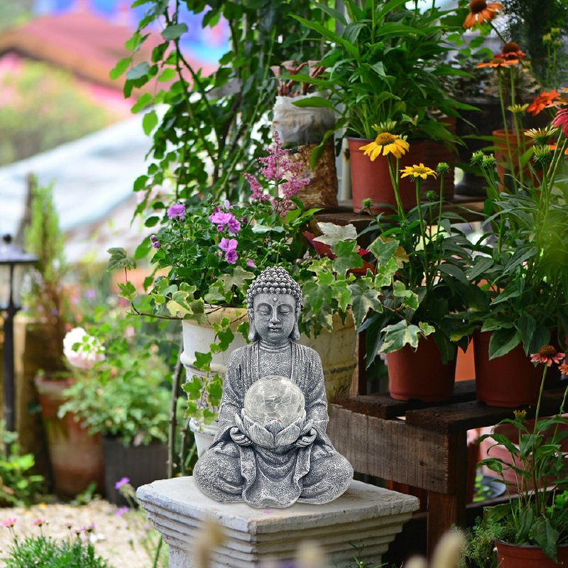 Waterproof UV Resistant Plastic Garden Statue