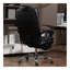 Fauteuil de massage avec chauffeur, repose-pieds, noir