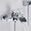 Nirupa 1 Handle Wall Waterfall Faucet Bath Filler with Diverter