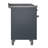 ILVE Nostalgie II Series 40 inch Dual Fuel Range with 6 Sealed Burners, Griddle (Solid Door)-99299301-99299290