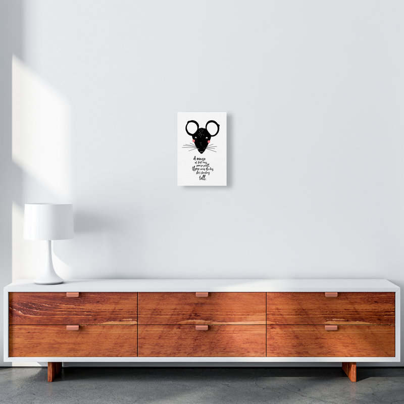Mouse by Miniofmine - Print, Wrapped Canvas, 29.7cm H x 21cm W x 4cm D