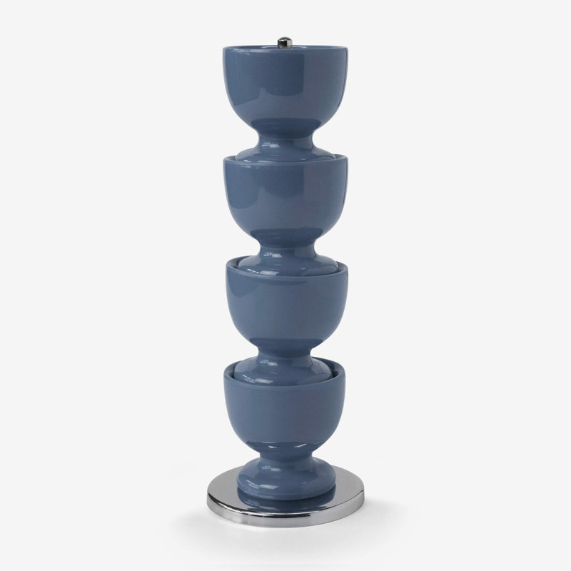 Melamine Stacking Egg Cup Set, Provence Blue