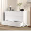 Commode 6 tiroirs Modern White-1899894271