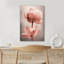 "Flower Blossom Vibrant Lotus Flower Bright Floral Bathroom", grande impression sur toile encadrée, art mural-1957570908-1922461270-1880807911
