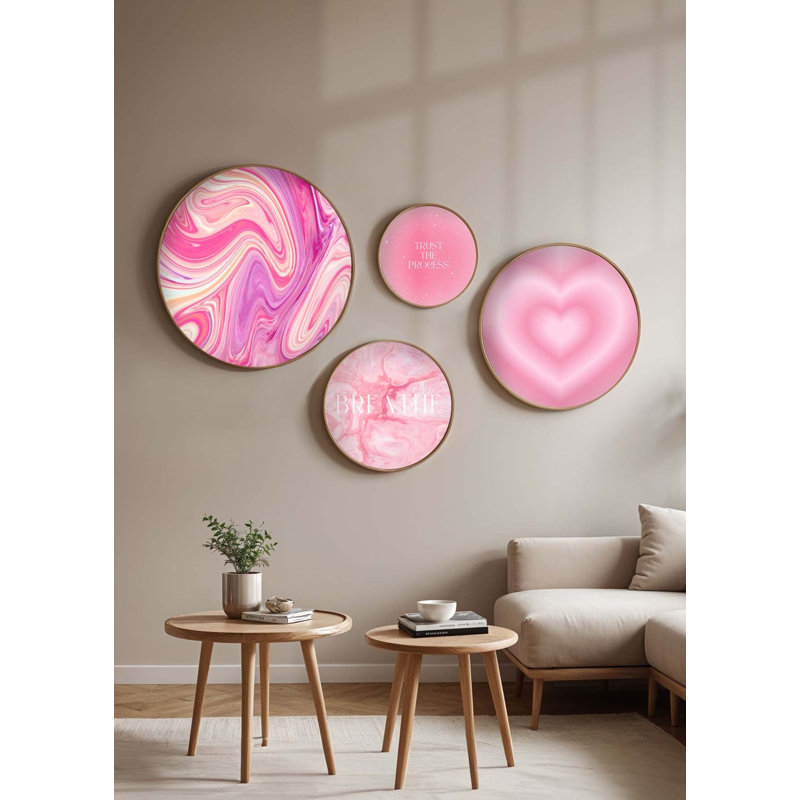 Decorative Framed MDF Painting