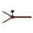 52 Inch Ceiling Fan With Led Lights High Air Volume Manufactured Wood -358576115