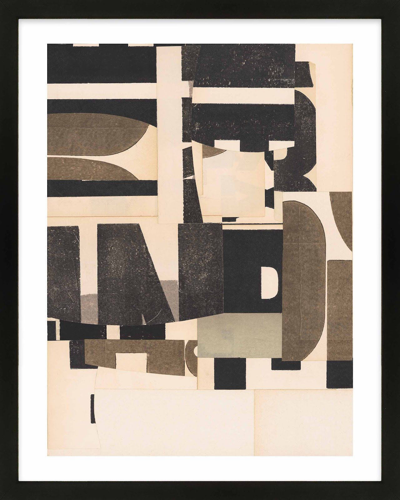 Dark And Stormy by Driftway Studio, Black, 24" W x 30" H